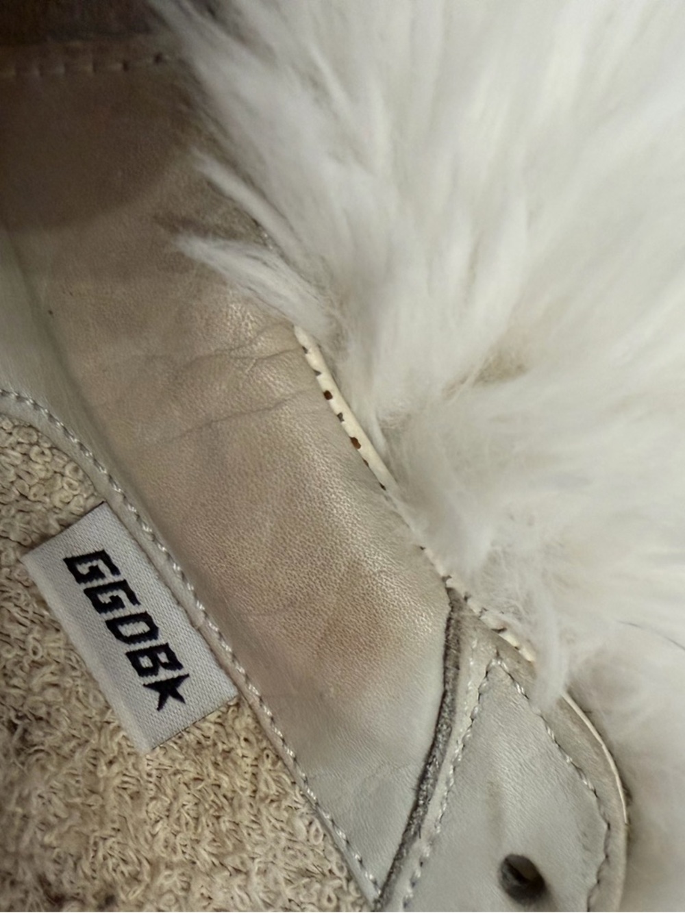 Golden Goose Deluxe Brand Super-Star
White Leather Gray Star Size 39 US 9 - Picture 10 of 11